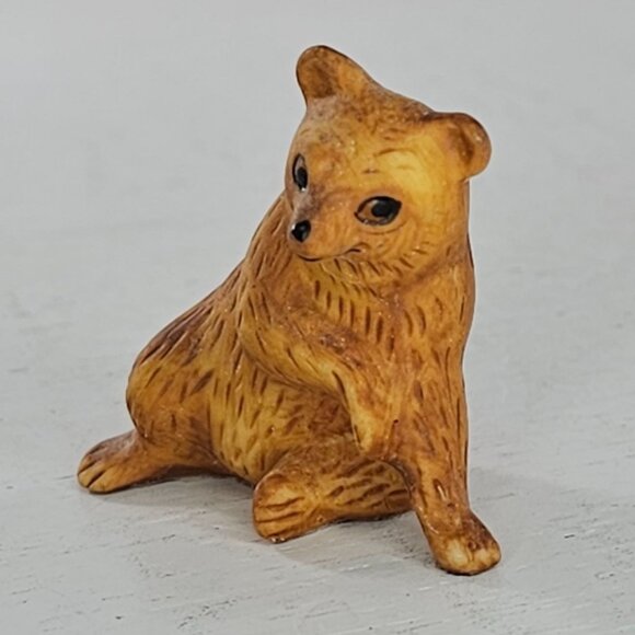 Freeman McFarlin George Good Miniature Brown Bear Figurine - Picture 8 of 8